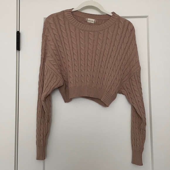 Altar’d State XS cropped sweater - Picture 1 of 5
